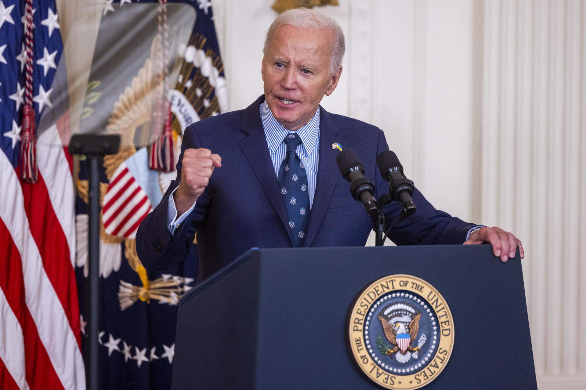 Biden, ante una ofensiva terrestre de Israel al Líbano: "Me gustaría que pararan"