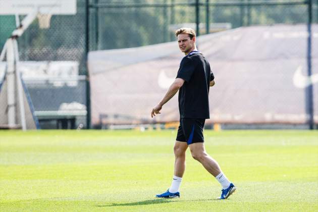 Frenkie de Jong entrenamiento / Foto: Europa Press