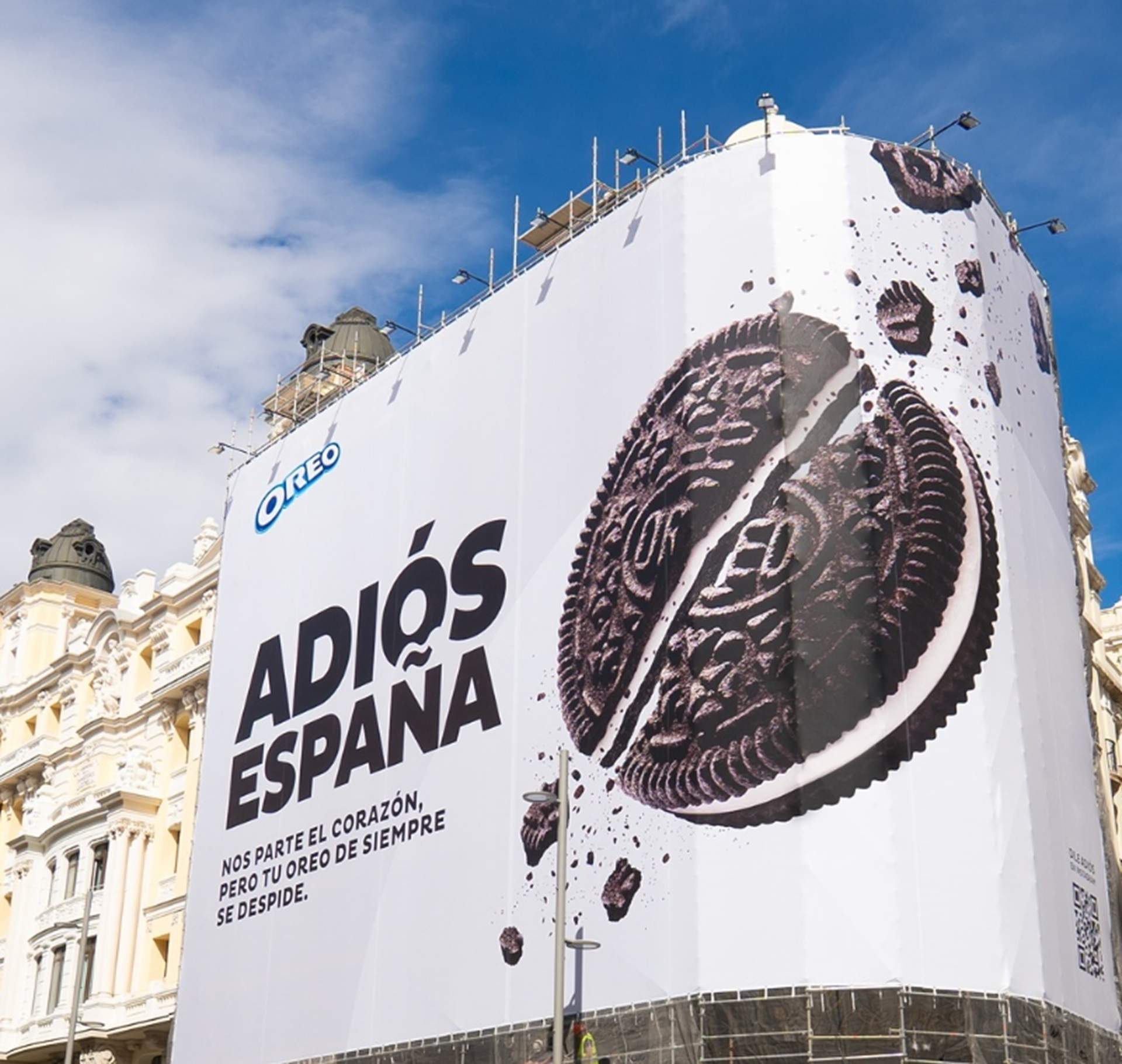 El 'Adiós España' de Oreo, la misteriosa campaña de la empresa de galletas que revoluciona las redes