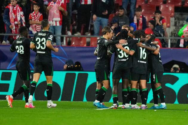 Gol Milambo Girona Feyenoord / Foto: EFE