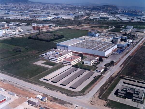 Complejo industrial del grupo químico suizo Archroma en el Prat de Llobregat (Barcelona)