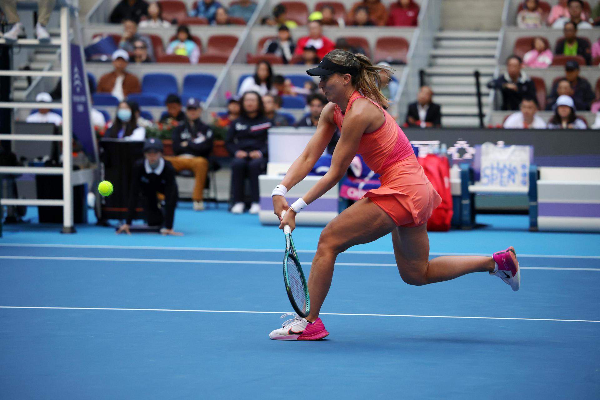 La catalana Paula Badosa pierde contra Coco Gauff y se queda sin final en Pekín