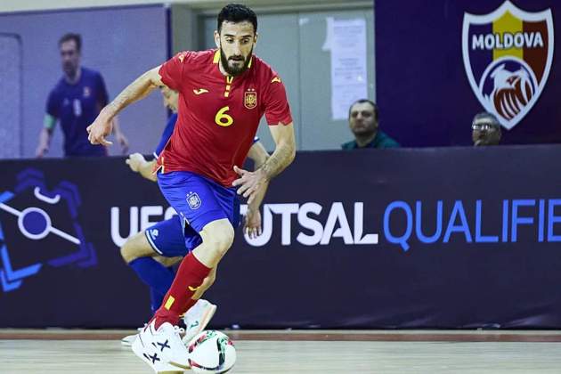 Espanya en el Mundial de futbol sala / Foto: RFEF