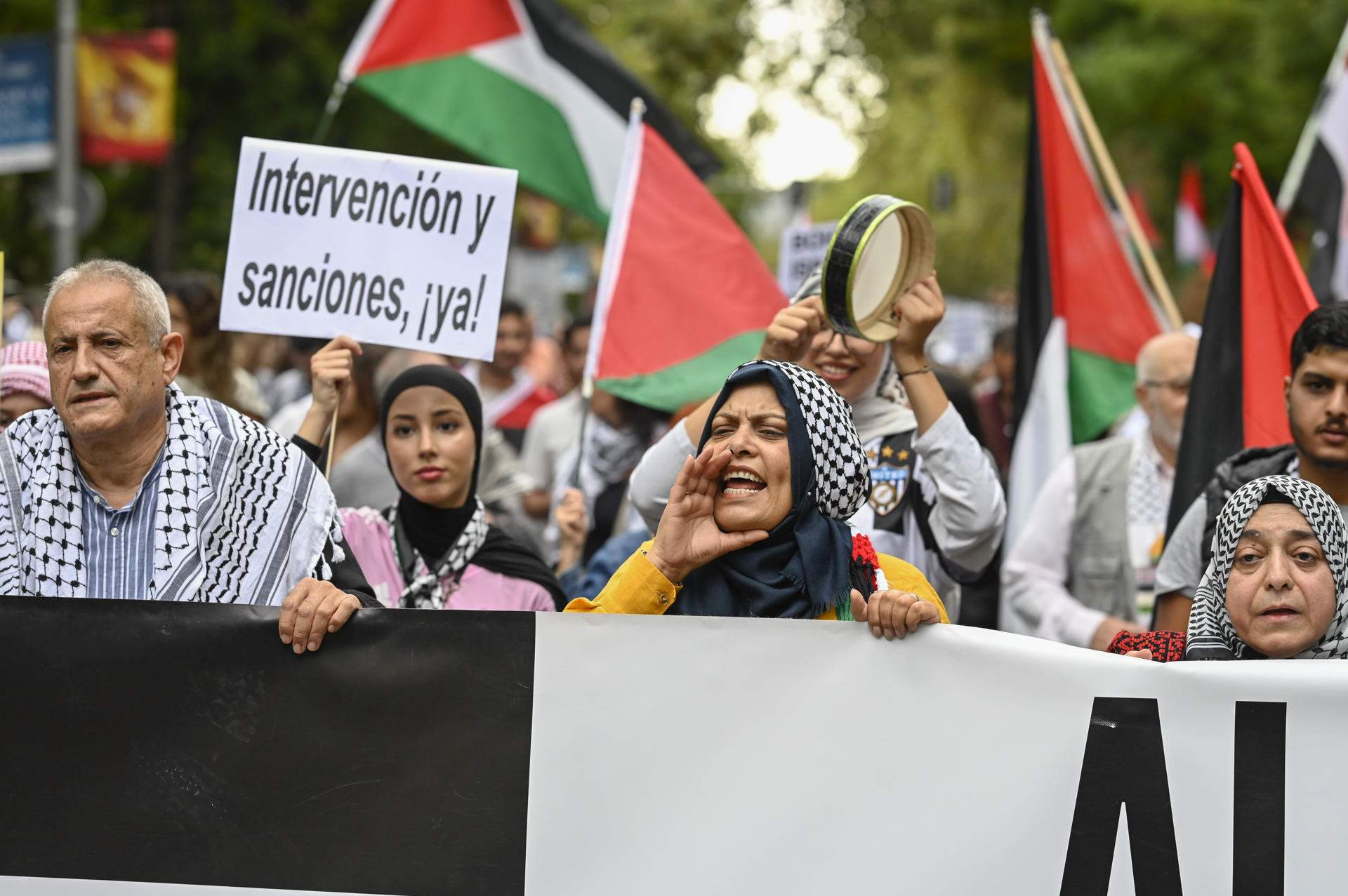 Miles de personas se manifiestan por todo el mundo en apoyo a Palestina