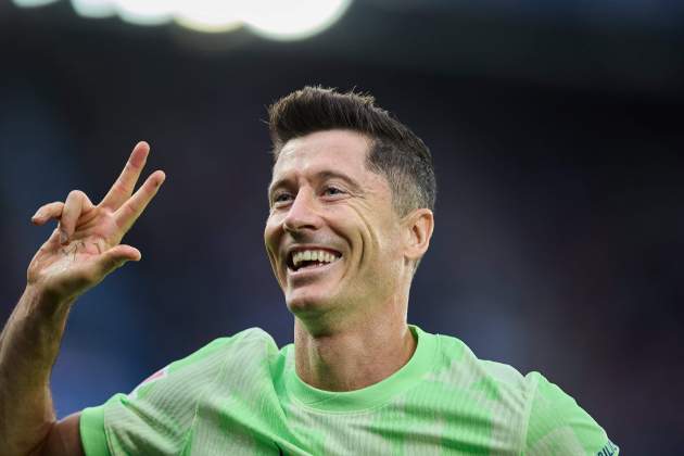 Robert Lewandowski Barça Foto FCB