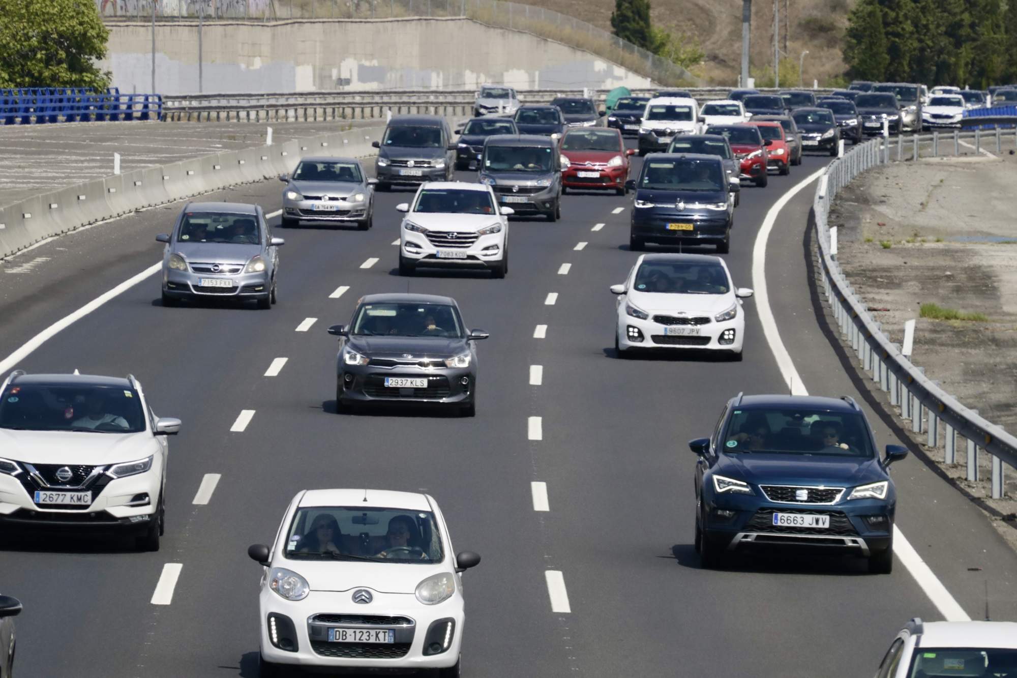 Augmenten els accidents amb ferits a l'AP-7 des que van acabar els peatges: més de 500 entre gener i agost