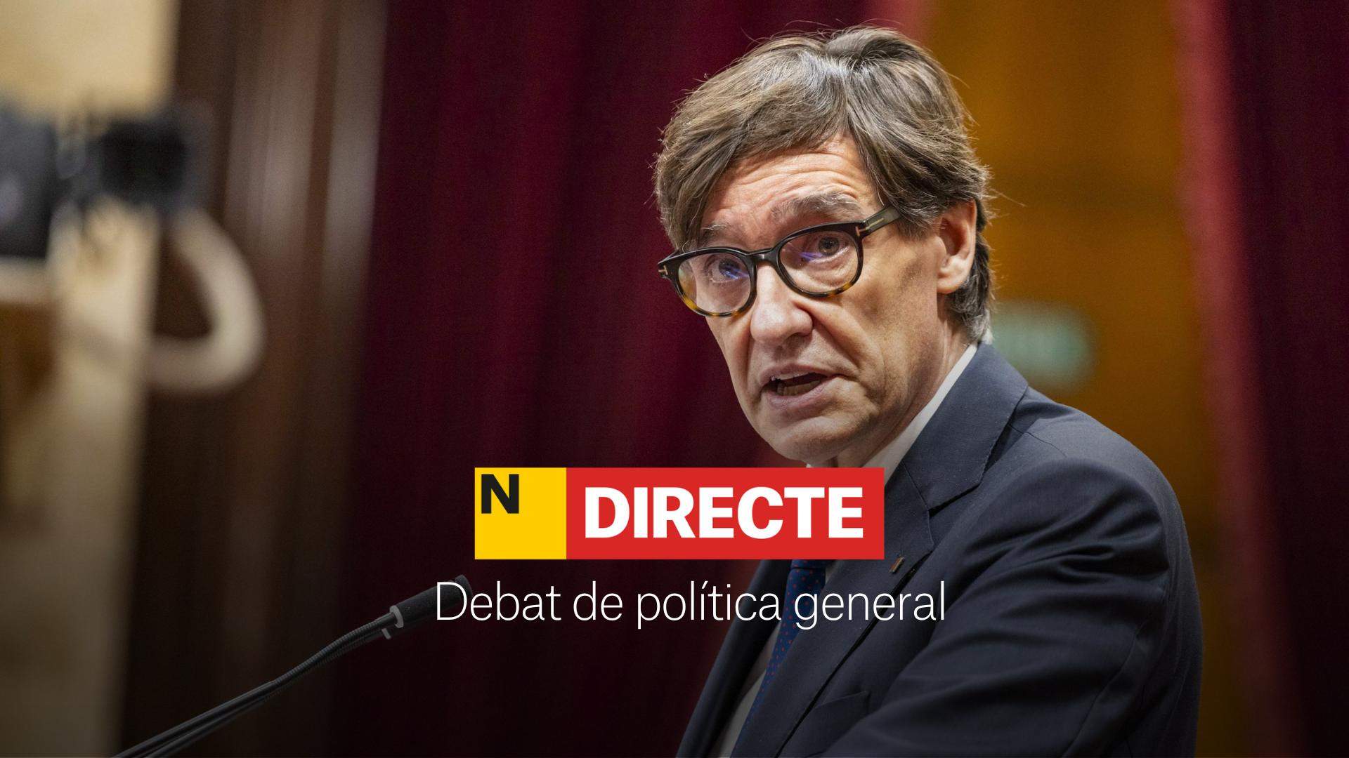 Debate de política general en el Parlament de Catalunya, DIRECTO | Intervención de Salvador Illa, última hora