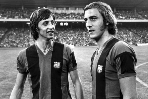 Johan Neeskens Johan Cruyff FC Barcelona