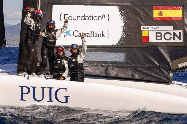 Sail Team BCN pase semifinales Puis America's Cup / Foto: EFE