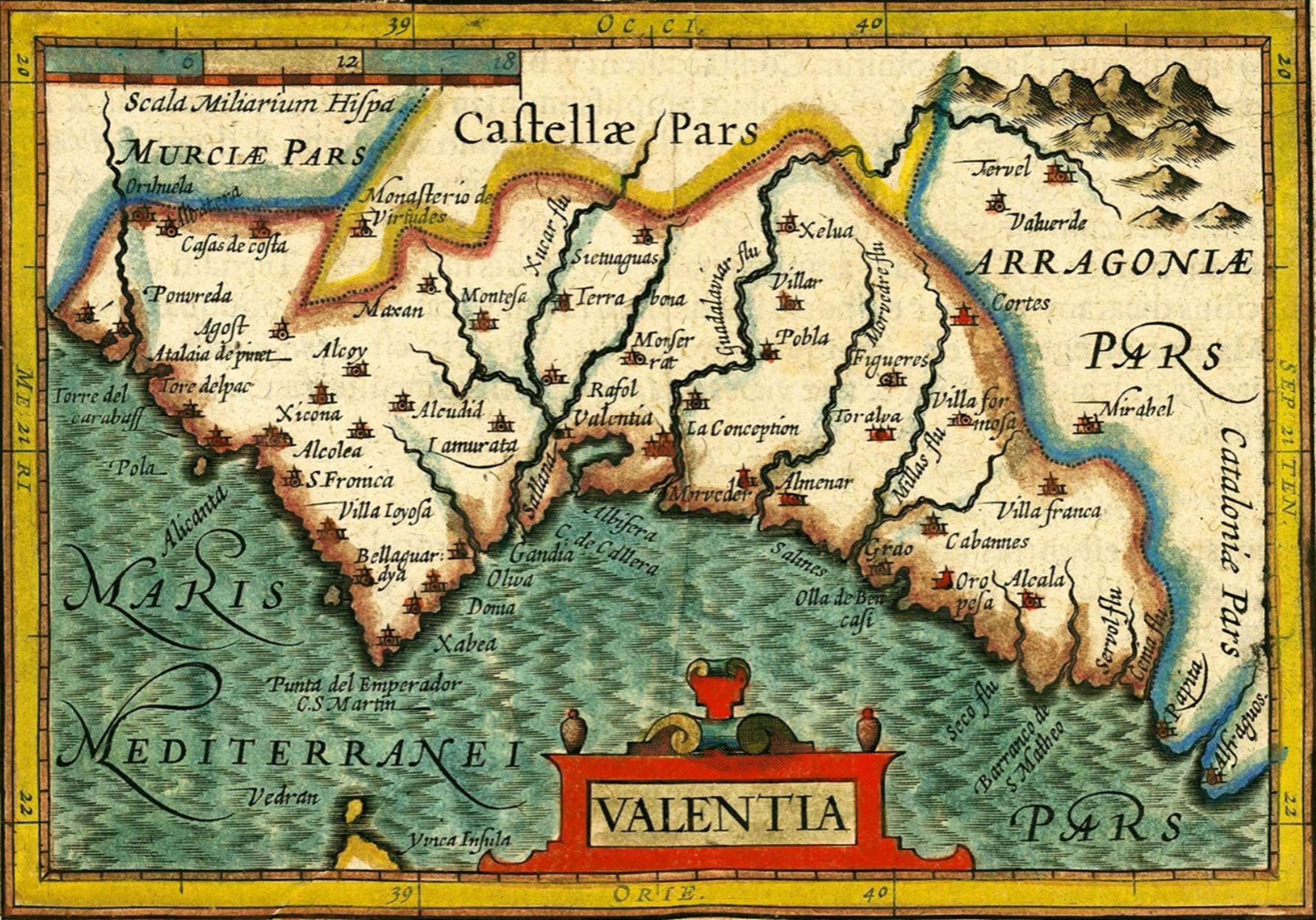 Test 295. Comunitat Valenciana o País Valencià. Font Cartoteca de Catalunya