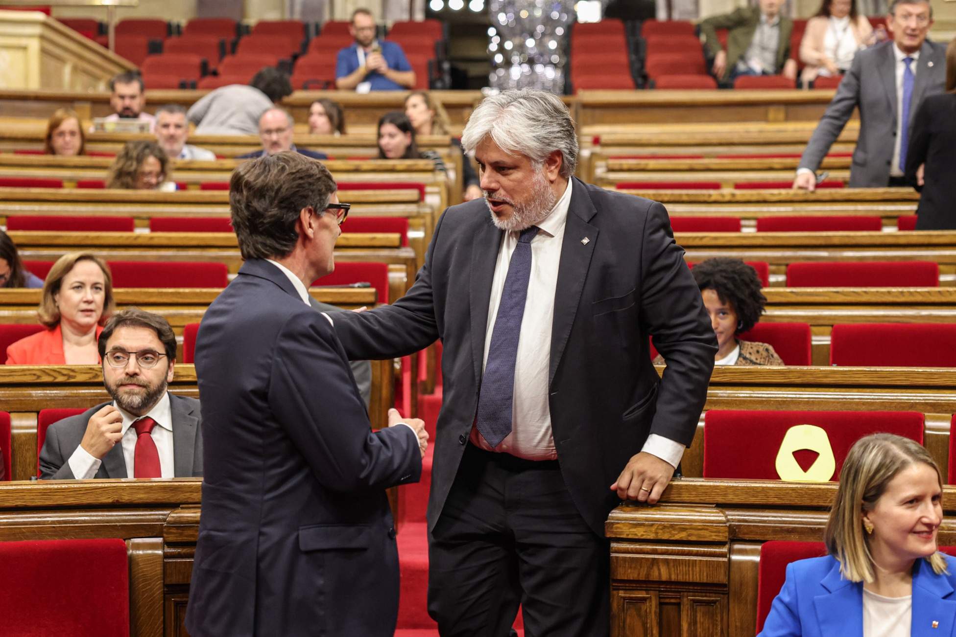 Junts, ERC y CUP presionan al PSC para denunciar la “rebelión” de la cúpula judicial con la amnistía