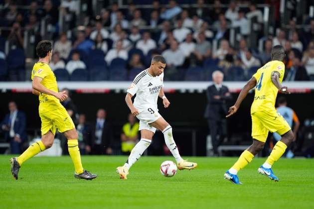 Kylian Mbappé, durant el passat Reial Madrid - Vila - real / Foto: Europa Press