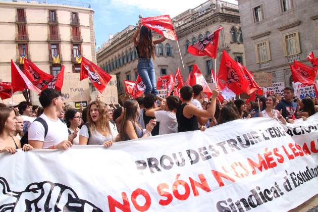 manifestacio estudiants 