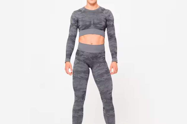 Leggings fitness sin costuras Mujer Domyos1