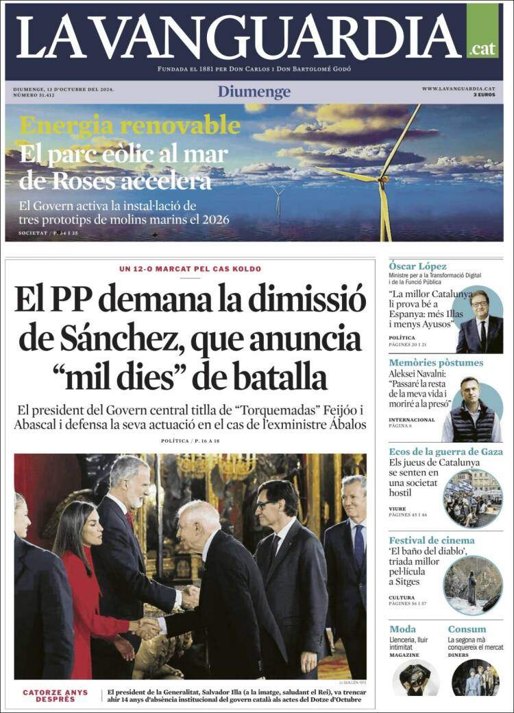 'La Vanguardia' 13 CAT