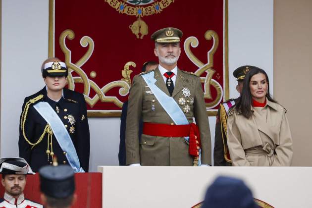 Leonor, Felipe y Letizia / GTRES