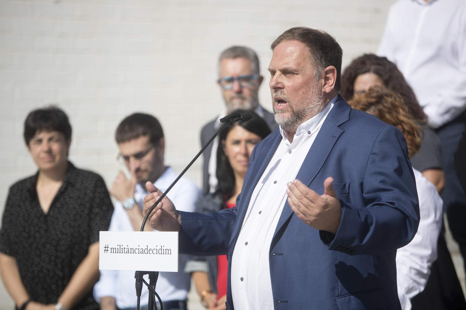 Junqueras presenta una potencial executiva amb múscul municipalista per "modernitzar" ERC