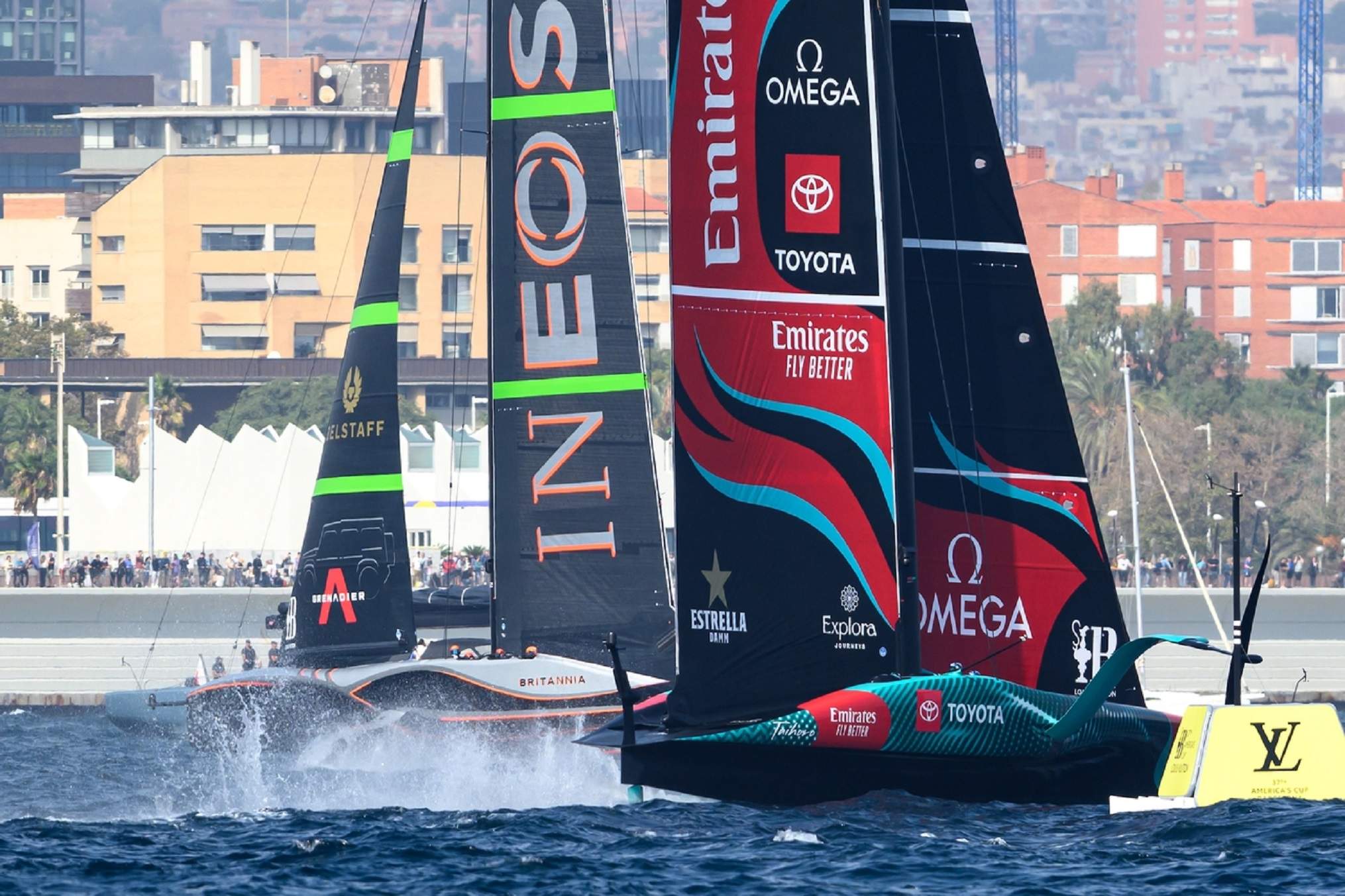 El Team New Zealand sigue viento en popa hacia su tercera Copa América de vela consecutiva