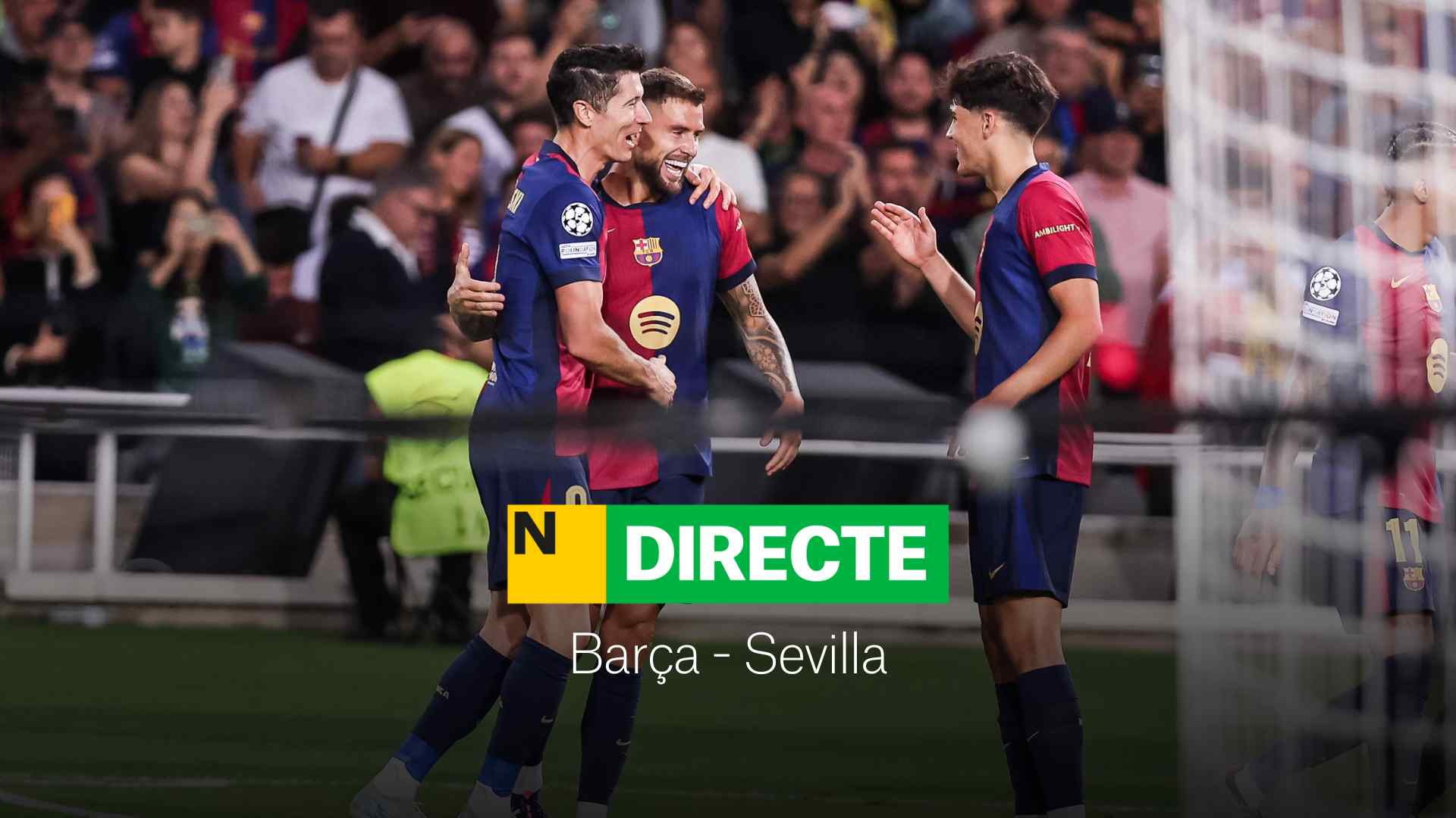 Barça - Sevilla de la LaLiga EA Sports, DIRECTE | Resultat, resum i gols