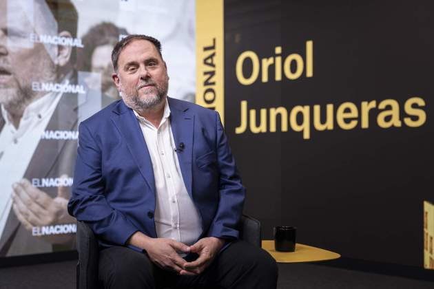 Entrevista ORIOL JUNQUERAS al plató / Foto: Montse Giralt