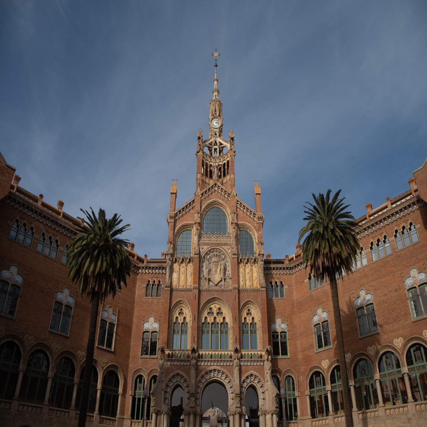 Fachada del Hospital Sant Pau, a 26 de enero de 2024, en Barcelona / Foto: Europa Press