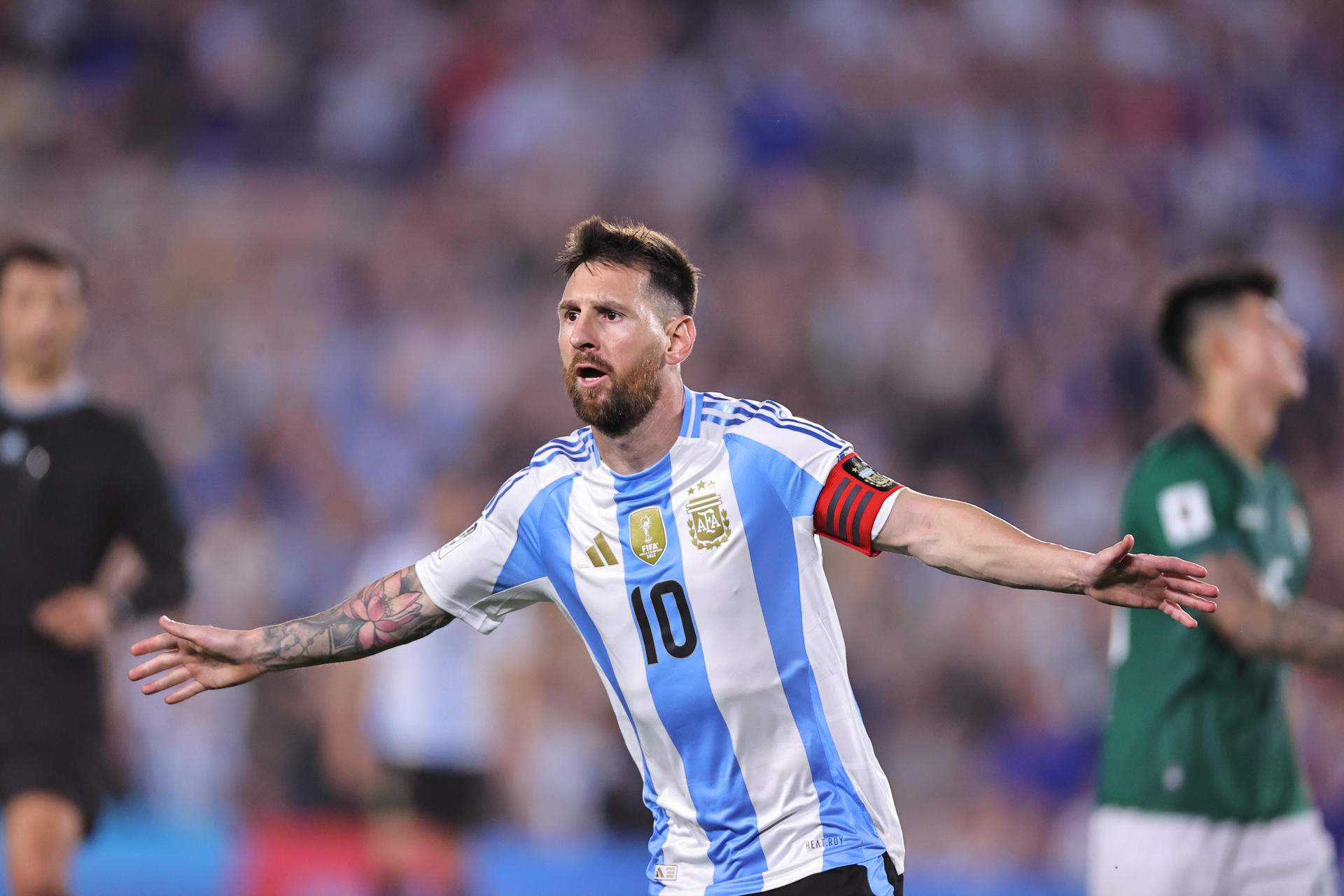 Leo Messi vuelve a Argentina con hat-trick y recital contra Bolivia