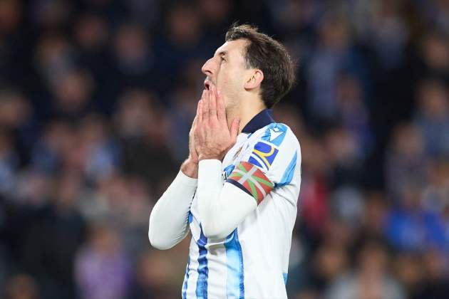 Mikel Oyarzabal lamento / Foto: Europa Press