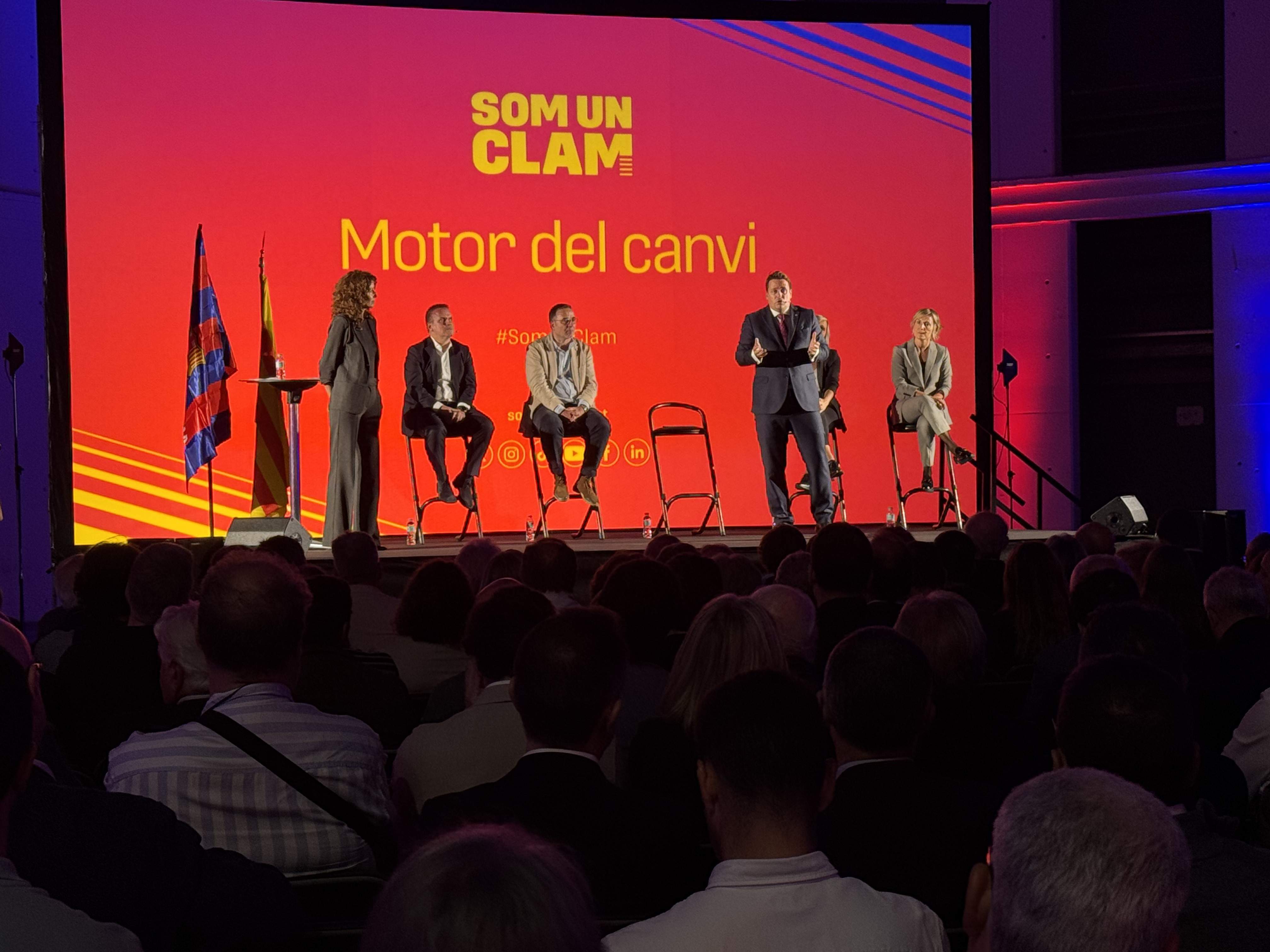 'Som un clam' se presenta como el motor del nuevo Barça: "Somos una fuerza de cambio"