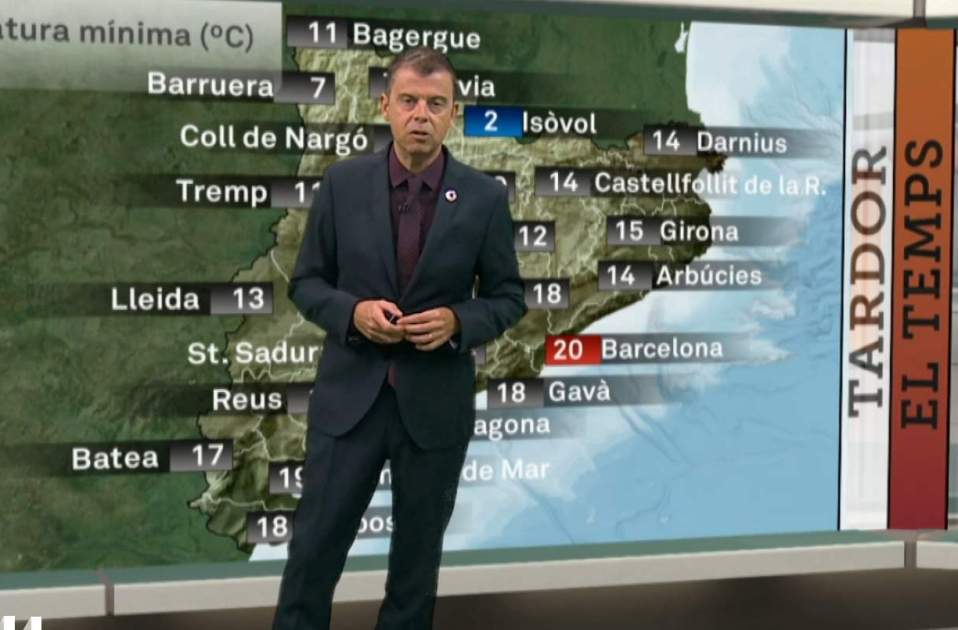 Francesc Mauri vestit de la Melero, TV3