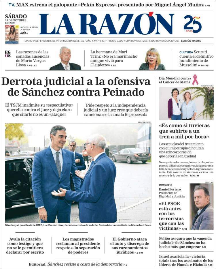 'La Razón' 19