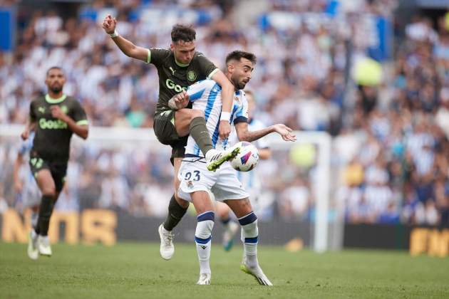 Girona contra la Reial Societat / Foto: Europa Press Girona contra la Reial Societat / Foto: Europa Press