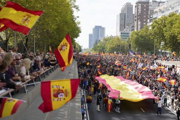 Concentració Plaza Castilla contra Sánchez   EFE