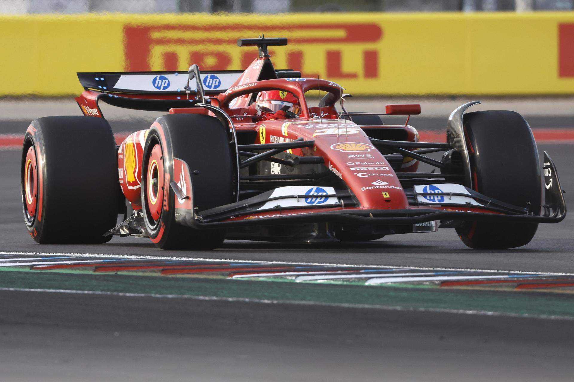 Charles Leclerc y Carlos Sainz confirman el festival de Ferrari en Austin y Fernando Alonso decepciona