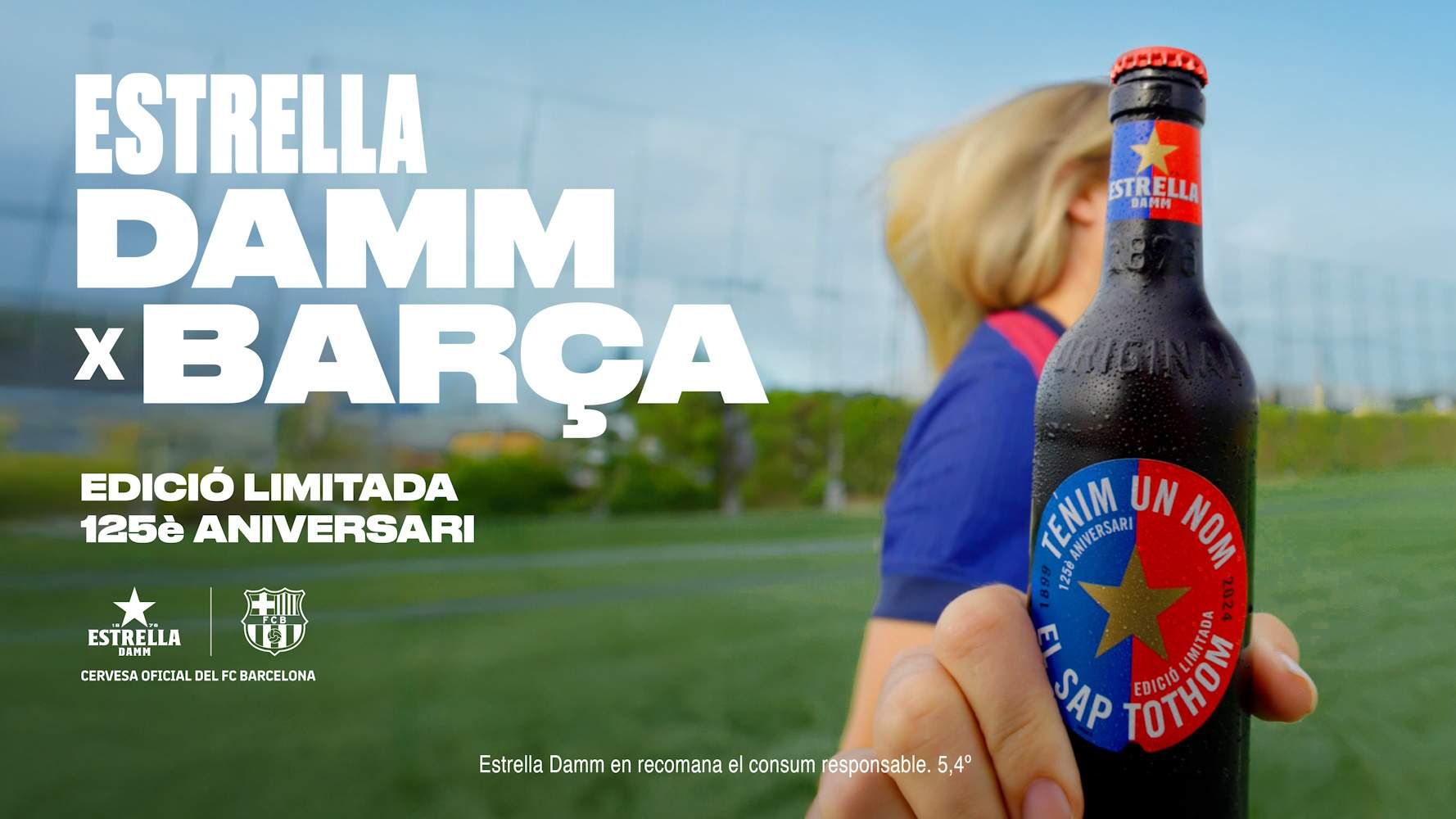 Estrella Damm llança una edició especial per celebrar els 125 anys del Barça