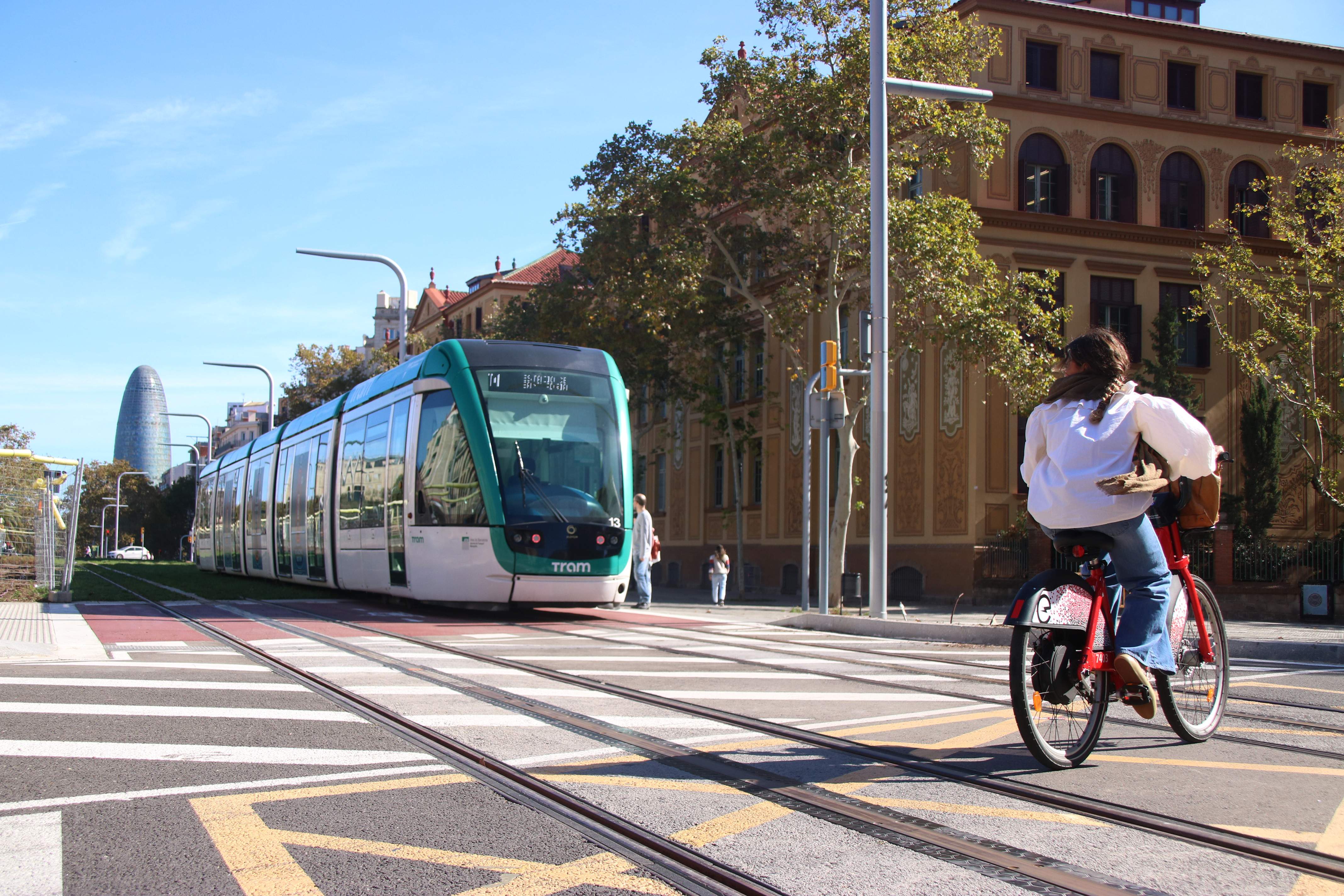 Espectacular aumento del uso del tranvía gracias al nuevo tramo por la Diagonal