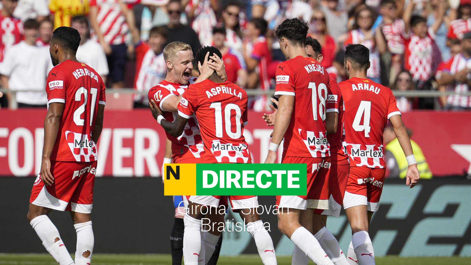 Girona FC - Slovan Bratislava de la Champions League, DIRECTE | Resultat, resum i gols