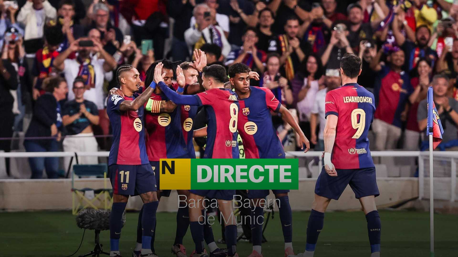 Barça - Bayern de Múnic de la Champions League, DIRECTE | Resultat, resum i gols