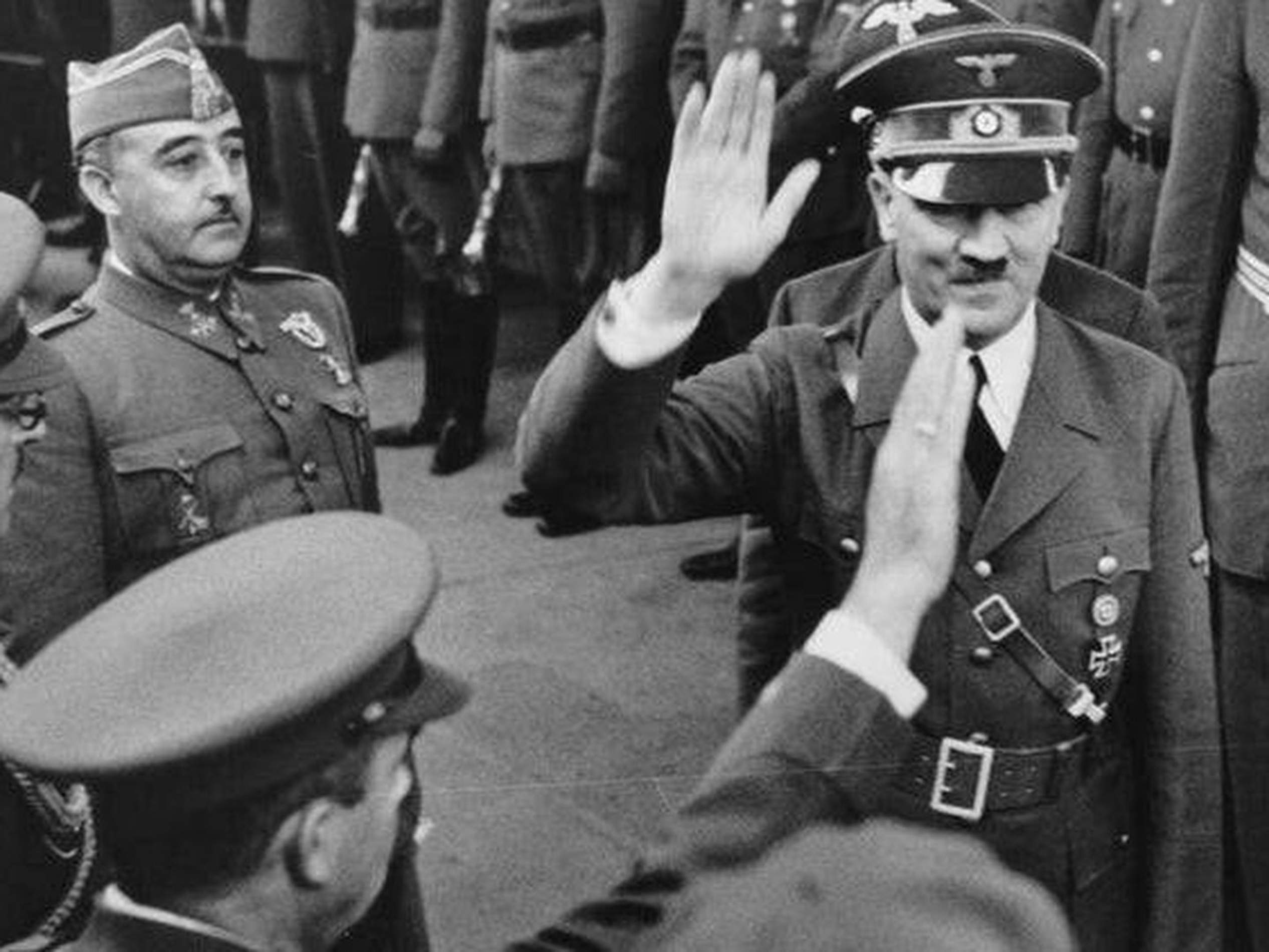 Hitler i Franco es troben per a pactar l'entrada d’Espanya a la Segona Guerra Mundial