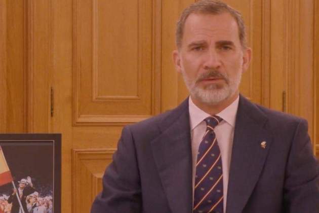 Felipe VI emocionado