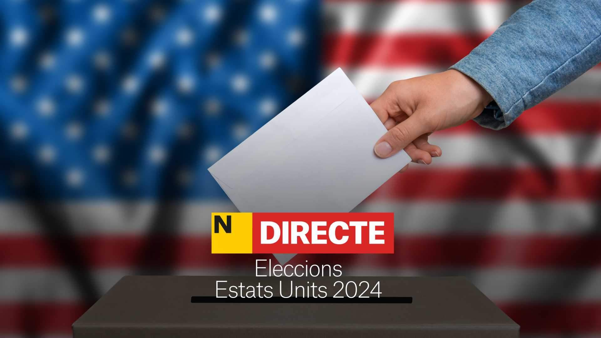 Eleccions als EUA 2024, DIRECTE | Qui guanya a les enquestes: Trump vs Harris, última hora