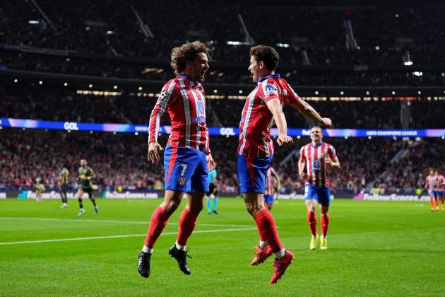 Griezmann Julián Álvarez gol Champions / Foto: Europa Press