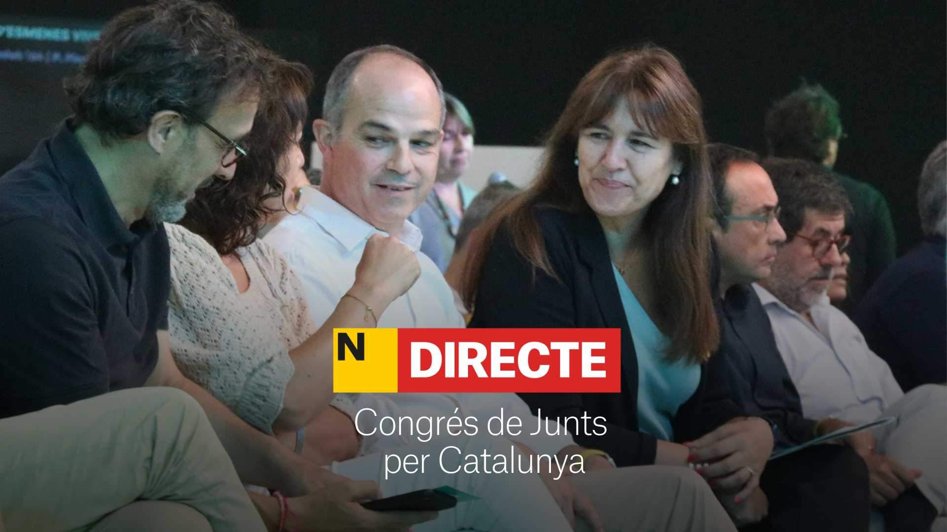 Congreso de Junts per Catalunya, DIRECTO| Intervenciones de Jordi Turull y Laura Borràs