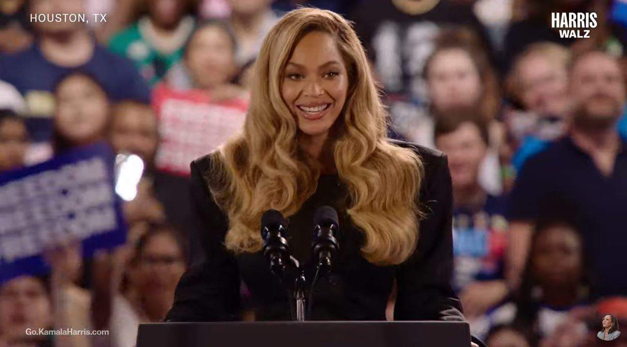 Beyoncé da impulso a Kamala Harris en Houston en defensa del aborto, pero se marcha sin cantar