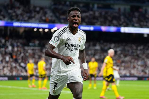 Vinicius celebrant un gol / Foto: Europa Press