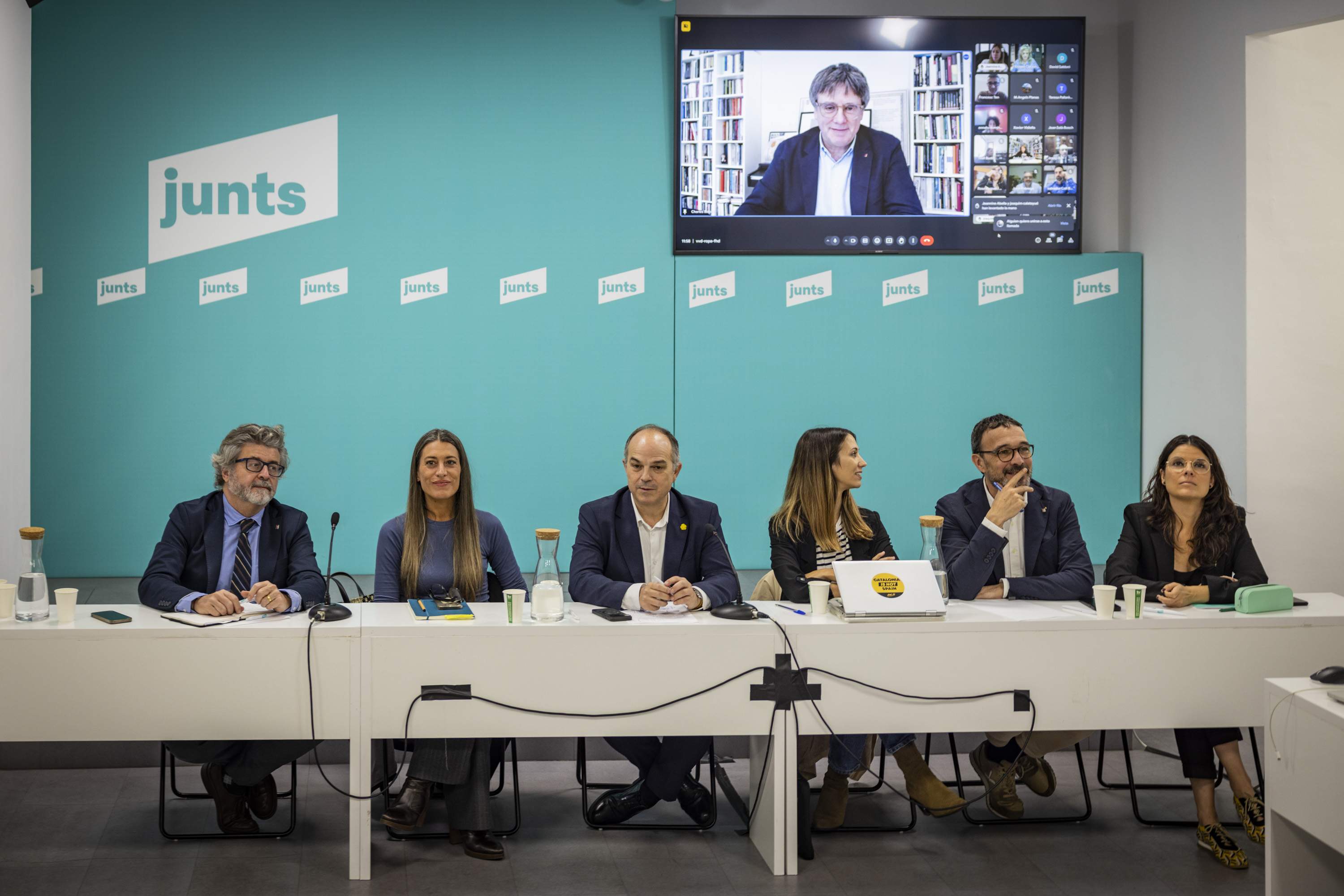 Carta de Puigdemont i Turull a la militància de Junts: "El partit ha d'encabir cada dia més gent"