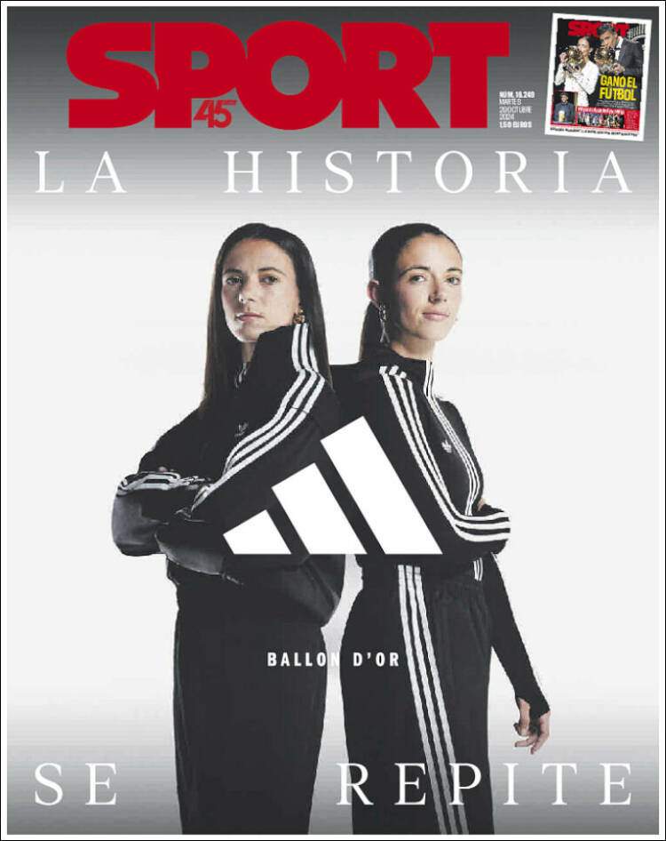 Sport Portada 29 10 2024