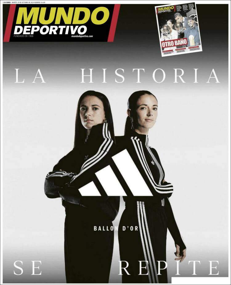 Mundo Deportivo Portada 29 10 2024