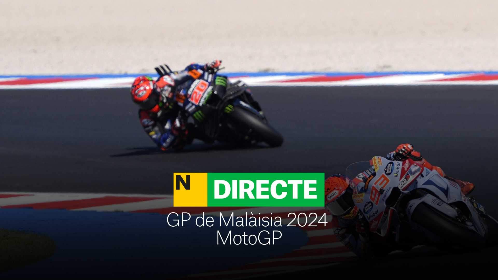 GP de Malàisia 2024 de MotoGP, DIRECTE | Resultat i resum