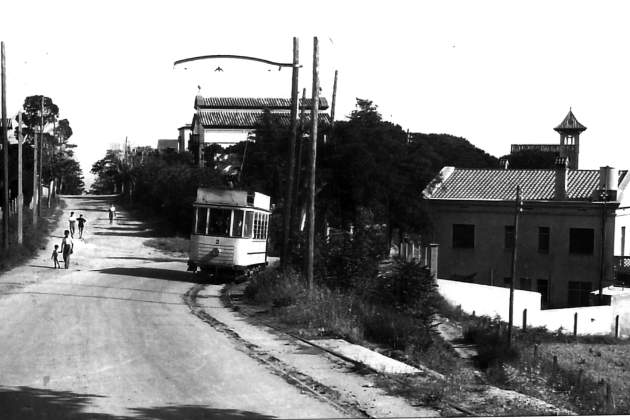 tramvia montgat tiana foto miradorllibres