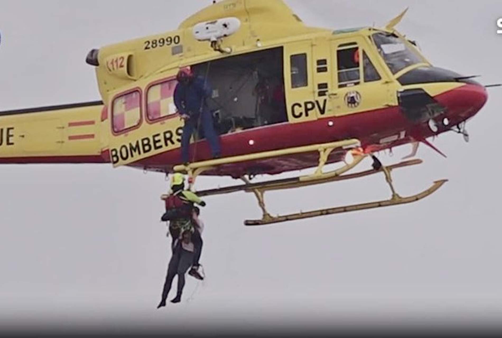 Impotencia de los bomberos y Emergencias: no pueden llegar a todas las personas que necesitan rescate